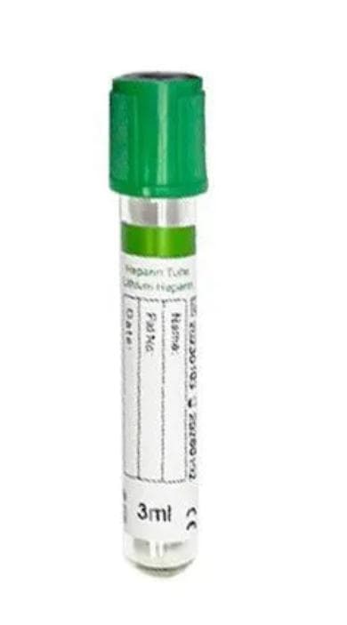Vacutainer - Lithium Heparin (Green)